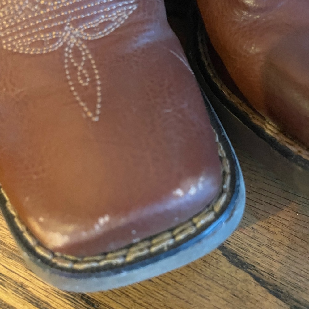 Durango Rodeo Brown Kids' Western Boots - Picture 8 of 10